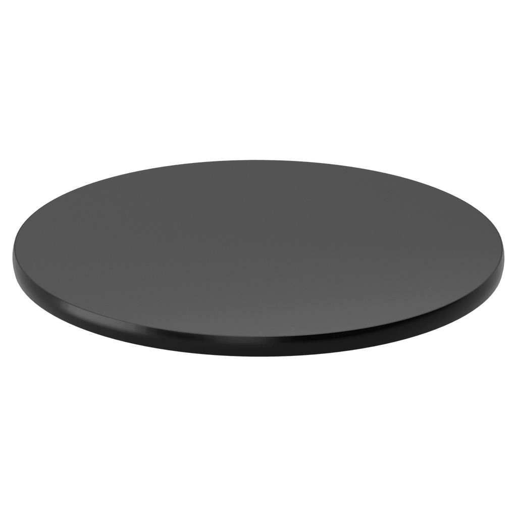 Affordable Seating Reversible Table Top 1 1/8in Mahogany Black Laminate